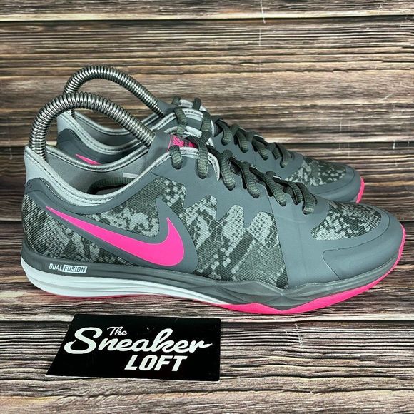 Nike Dual Fusion TR 3 Women's Print Running Shoes Like New - Picture 1 of 8